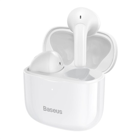 Wireless headphones Baseus Bowie E3, BT5.0, 35/400 mAh, white-1