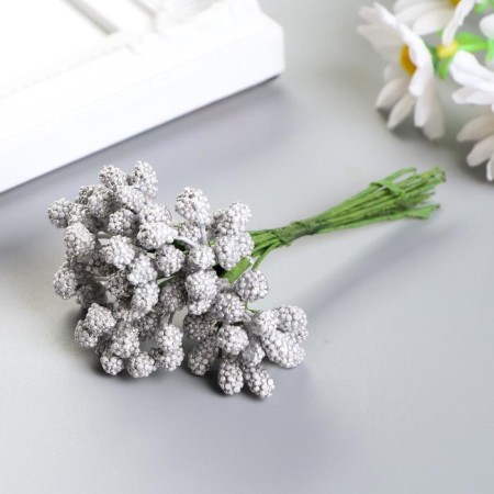 Decor Vetochka "Sishechi gold/silver" (set-bouquet 12 twigs) MIX 9 cm-2