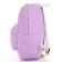 School backpack, set 2 in 1,+ pencil case in a cage, 40x28x13 cm, lilac color