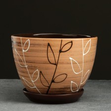Pot Flower Lenok 2.4l with a stand