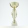 Cup 107, award figure, gold, a stone stand, 22 x 8 x 5 cm.