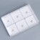 Confectionery box for mousse cakes "Present", 27 x 17.8 x 6.5 cm