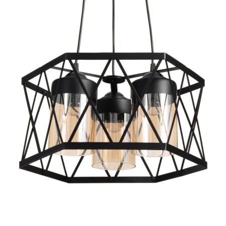 Chandelier 2622/3 E27 40W Black 40x40x21-121 cm BayerLux-1
