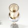 Summary Metal for 1 candle "Gray marble" 30x8x8 cm