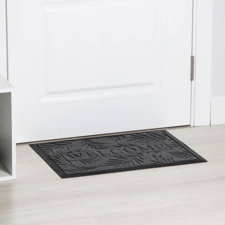 Walcome leaves moisture -entering rug -shaped shaft, 40 × 60 cm, mix color-6