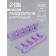 A set of fingers, 100 pairs, lilac