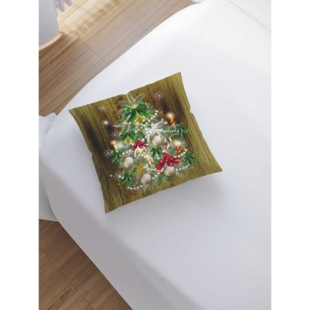 Pillowess decorative "Little Christmas tree", on a zipper, size 45x45 cm-1
