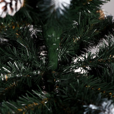 Artificial Christmas tree "Christmas fairy tale" bumps silver 120 cm-2