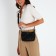 Bag Cross-Bodi with a zipper, black color