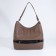 Load bag with lightning, external pocket, brown color