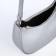 Women's bag with lightning, silver color