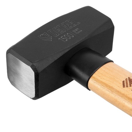 Sledgehammer Denzel 11019, beech handle, 1500 g-1