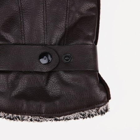 Gloves are male, dimensionless, with insulation, brown color-1