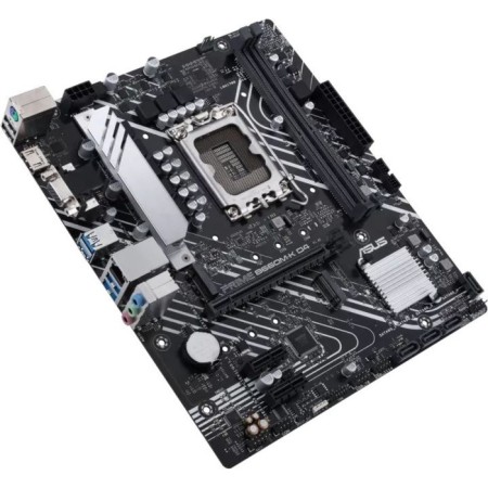 The ASUS Prime B660M-K D4 SOC-1700 Intel B660 2XDDR4 MATX, GBLAN RAID+VGA+HDMI 93719-3