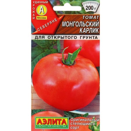 Seed Tomat "Mongolian dwarf", c/p, 10 pcs