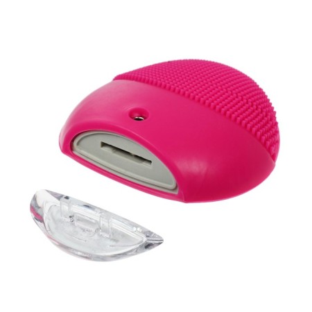 Vibro-massager for cleansing the face Luazon LEM-42, ultrasound, 150 mA/h, from USB, mix-6