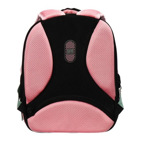 Frame backpack 37 x 28 x 12 cm, Across 194, filling: bag, pencil case, violet ACR22-194-9-5