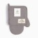 Set of kitchen. Ethel ECO, col. Gray: mittens 20x28 cm, take 19x19 cm, 70% HL, 30% linen, vati