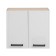 Cabinet hinged for dishwasher ATV 800x310x720, sonoma oak/nubuk Milk
