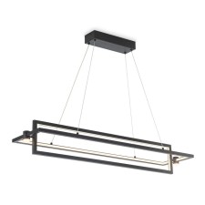 Светильник светодиодный подвесной Ambrella light, LineTech, FL5737, LED, 45 Вт, 3600Lum, 3000-6400К, цвет чёрный