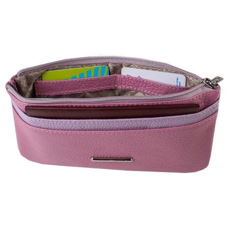 Purse of lightning, pink-lilac color-1