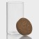 Glass Bank for bulk products with a Bellatenero cork cover "Classic", 650 ml, 8.5 × 16 cm