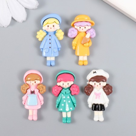 Decor for creativity Plastic "Anger Baby" MIX 3.5x1.9 cm