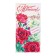 Money envelope "Happy Anniversary!" Red roses, 8.5 x 17 cm