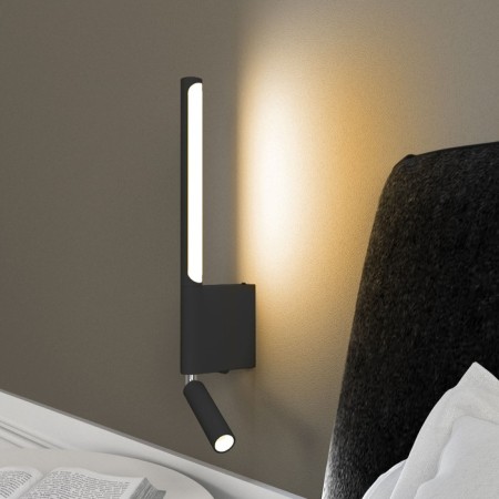Interior backlight Elektrostandard, Sarca Led 13 W, 100x450x25 mm, IP20, black color-4