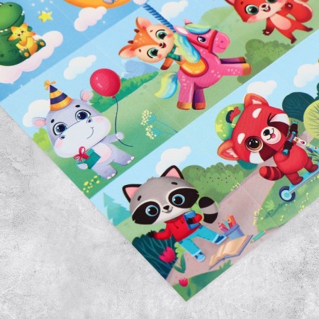 Baby paper stickers "Favorite animals", 11 x 15.5 cm-1