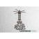Wall panel made of wood, prefabricated model, Ewa Design, lighthouse