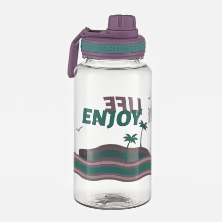 Water bottle, 1 l, 22.5 x 9 cm, mix-1