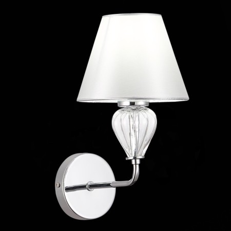 Wall lamp EVOLUCE. Sle107411-01. Dalida. 1x60 watts, E14, 16x29.5 cm, chromium color-1