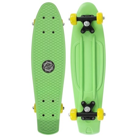 Penniboard Onlitop, 56x15 cm, PVC 50 mm wheels, plastic frame, light green color-1
