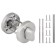 Rotary handle Fuaro DSS-02-BK6, stainless steel