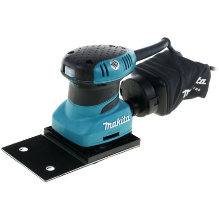 Vibration grinder Makita BO 4566, 200W, 166x102mm, 14000ob/m, AMPL-1.5mm, 1.1kg