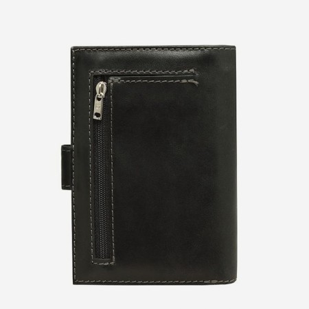 Portmone with a block for rights and a department for a Camel passport, black color-4