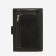 Portmone with a block for rights and a department for a Camel passport, black color