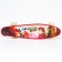 Penniboard Gravity Falls 56 x 16 cm, light wheels PU 60x45 mm, ABEC 7, burgundy color