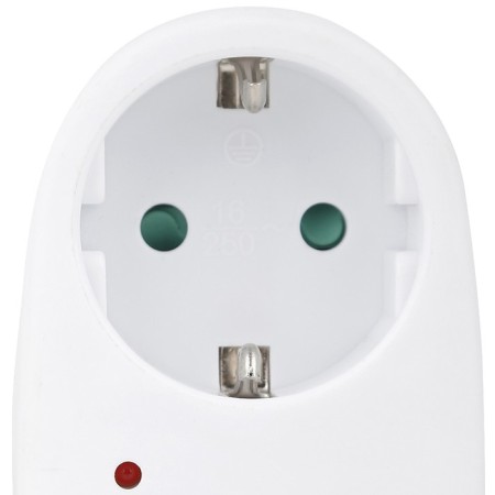 Adapter 1 Nest + 2 USB port on the European fork s/h 16a 230v 3680W ip20 white 27418 6,-5