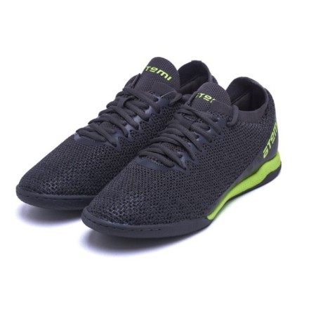 BUTS Football ATEMI SBA-003 Indoor Junior, Gray/bright Salad, size 36