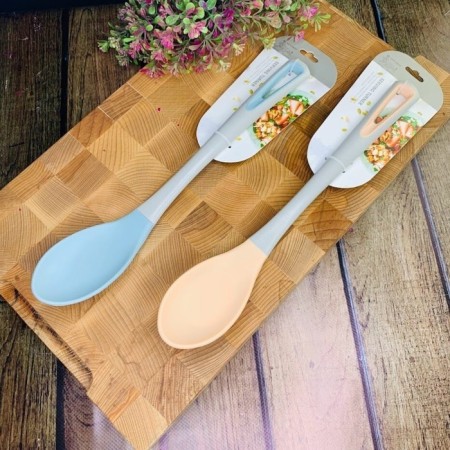 Silicone spoon Lenardi, 34 cm, color mix