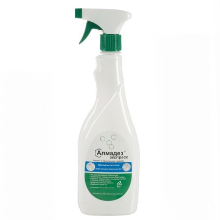 Almadez-Express antiseptic, skin, surfaces disinfection, 750 ml