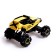 Radio-controlled machine "Jeep-Akrobat", 4WD all-wheel drive, movement in all directions, yellow color