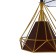 Lamp "Andri Color" 3he27 40W 25x25x27-127cm