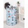Basket for toys "New Year's balls, size 40x60 cm