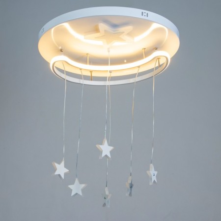Steel chandelier LED 44W 4000k white 50x50x30 cm Bayerlux