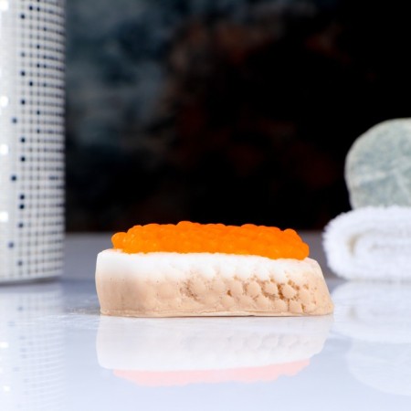 New Year's figure soap "Baget with caviar" 40 g-1