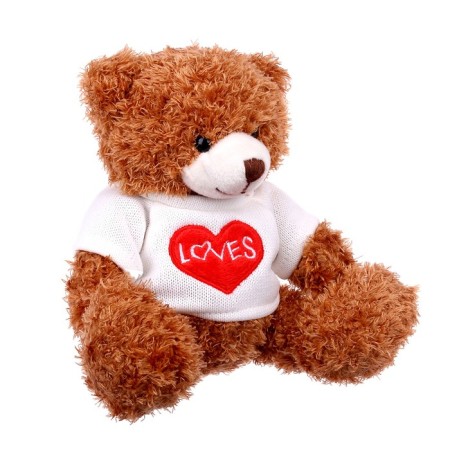 Soft toy "Favorite Bear", 20 cm, Mix colors-3