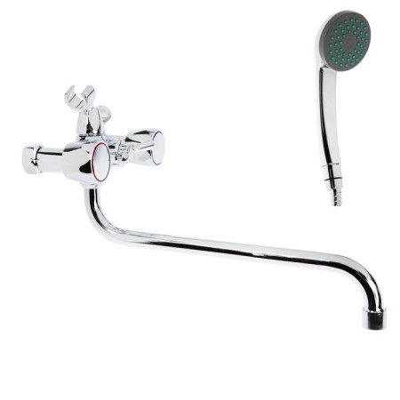 ROEGEN RR120A bath mixer, two -wound, zinc, chrome